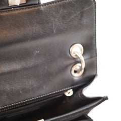 Chanel Single Velvet Flap Black