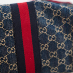 Gucci GG Giglio Small Denim Bag