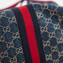 Gucci GG Giglio Small Denim Bag