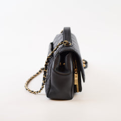 Chanel Small Business Affinity Dark Navy Caviar