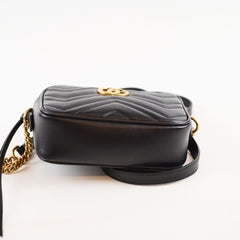 Gucci Marmont Mini Camera Crossbody Black