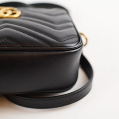 Gucci Marmont Mini Camera Crossbody Black