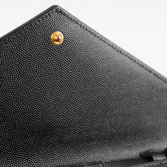 Saint Laurent Classic Cassandre Wallet On Chain WOC Black