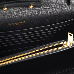 Saint Laurent Classic Cassandre Wallet On Chain WOC Black