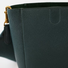Celine Sangle Bucket Bag Small Dark Green