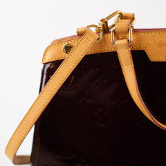 Louis Vuitton Brea Vernis MM Amarante