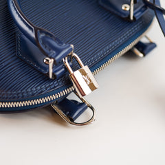 Louis Vuitton Alma BB Epi Navy
