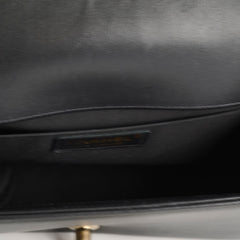 Chanel Old Medium Chevron Lambskin Black