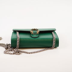 Gucci Dionysus Mini Chain Bag / WOC Green