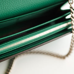 Gucci Dionysus Mini Chain Bag / WOC Green