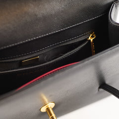 Chanel Preppy Coco Small Black Microchip