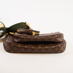 Louis Vuitton Multi Pochette Monogram (Khaki strap)