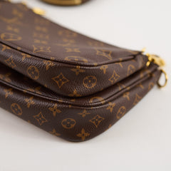Louis Vuitton Multi Pochette Monogram (Khaki strap)