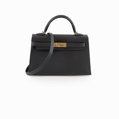 Hermès Mini Kelly Gris Misty 2024