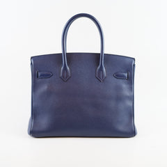 Hermès Birkin 30 Blue Epsom - X Stamp
