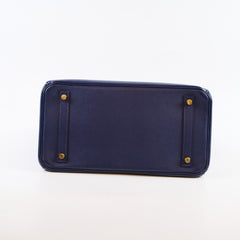 Hermès Birkin 30 Blue Epsom - X Stamp