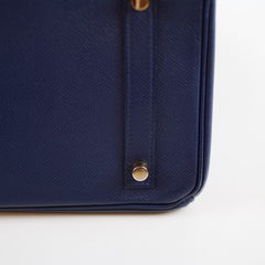 Hermès Birkin 30 Blue Epsom - X Stamp