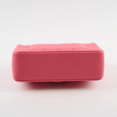 Chanel Top Handle Mini Rectangular Caviar Pink