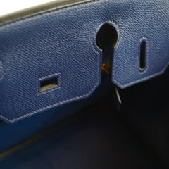 Hermès Birkin 30 Blue Epsom - X Stamp