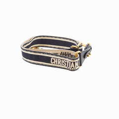 Christian Dior Adjustable Shoulder Strap Black