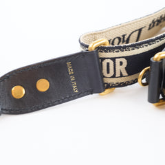 Christian Dior Adjustable Shoulder Strap Black