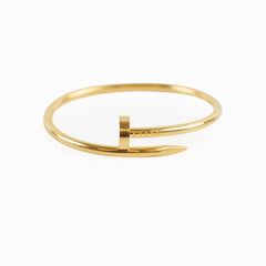 Cartier Classic Juste Un Clou Yellow Gold Bracelet Size 16