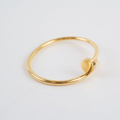 Cartier Classic Juste Un Clou Yellow Gold Bracelet Size 16