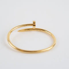 Cartier Classic Juste Un Clou Yellow Gold Bracelet Size 16
