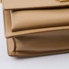 Saint Laurent Sunset Medium Dark Beige