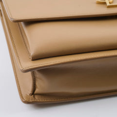 Saint Laurent Sunset Medium Dark Beige