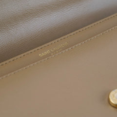 Saint Laurent Sunset Medium Dark Beige