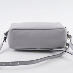 Prada Leather Camera Bag Grey (two straps)