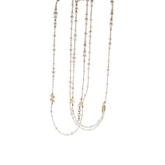 Chanel Long Pearl Necklace Costume Jewllery