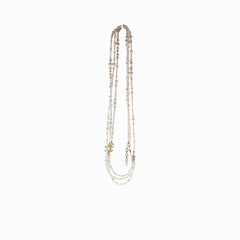 Chanel Long Pearl Necklace Costume Jewllery