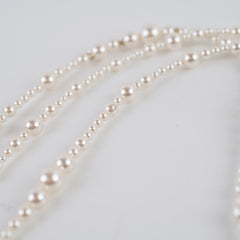 Chanel Long Pearl Necklace Costume Jewllery