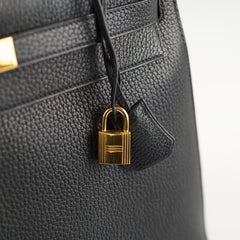 Hermes Kelly 35 Ardennes Sellier Black - Stamp D Square