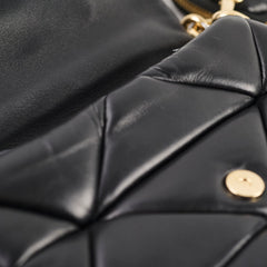 Prada Pattina In Pelle Black Crossbody