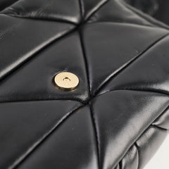 Prada Pattina In Pelle Black Crossbody