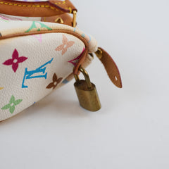 Louis Vuitton Murakami Nano Speedy Blanc