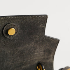 Celine Belt Micro Grey