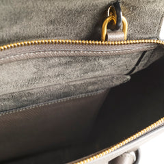 Celine Belt Micro Grey