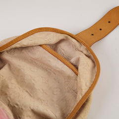 Louis Vuitton Sunburst Denim Crossbody Bag Pink