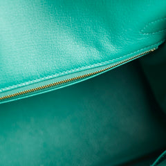 Hermes Birkin 30 Togo Blue Paon - Stamp D