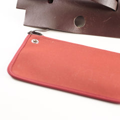 Hermes Herbag 31 PHW Rouge R Square Stamp