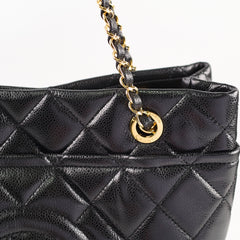 Chanel Timeless CC Shopping Tote Black Caviar GHW
