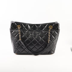 Chanel Timeless CC Shopping Tote Black Caviar GHW