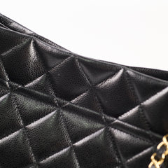 Chanel Timeless CC Shopping Tote Black Caviar GHW