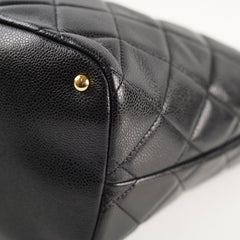 Chanel Timeless CC Shopping Tote Black Caviar GHW