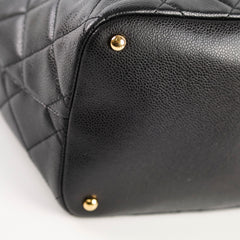 Chanel Timeless CC Shopping Tote Black Caviar GHW