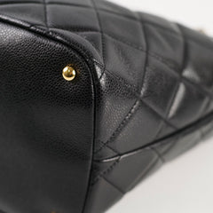 Chanel Timeless CC Shopping Tote Black Caviar GHW